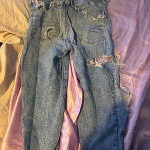 New American eagle jeans size 000 regular,worn a few times only ,no stains